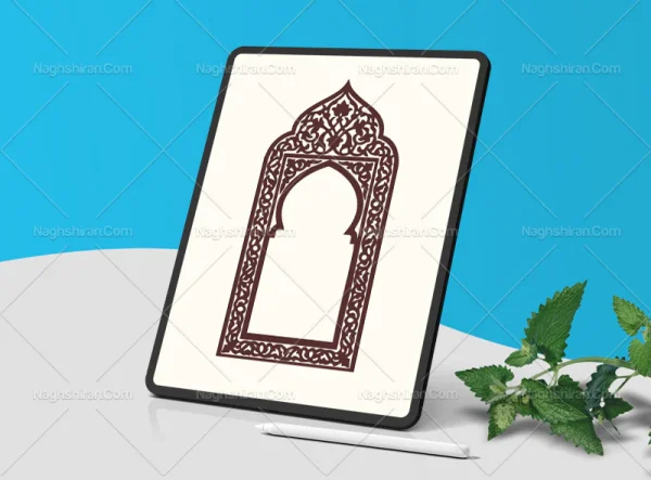 وکتور محراب طرح سنتی