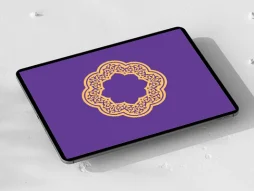 وکتور حاشیه اسلیمی دایره