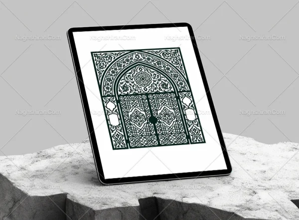 وکتور نقوش در هندسی و تذهیب