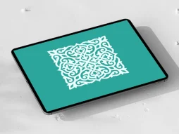 وکتور موتیف سنتی ساده سفید