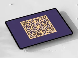 وکتور موتیف سنتی ساده رنگی