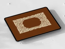 وکتور حاشیه نقوش سنتی رنگی