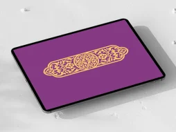 وکتور طرح سنتی قلمدانی