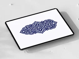 وکتور نقوش تذهیب طرح ترنج