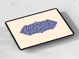 وکتور نقوش ختایی طرح ترنج