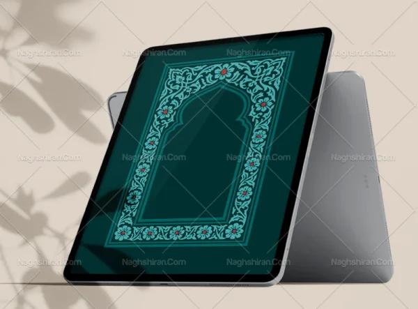 وکتور محراب نقوش اسلیمی و سنتی