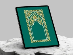 وکتور محراب طرح حاشیه سنتی و گره چینی ساده