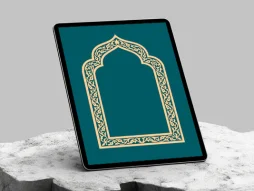 وکتور سنتی طرح حاشیه محراب