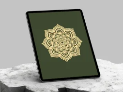 وکتور نشان طرح شمسه