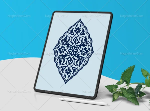 وکتور ترنج نقوش سنتی