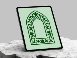 وکتور حاشیه المان ساده سنتی