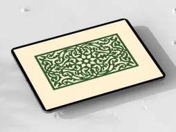 وکتور واگیره حاشیه نقوش سنتی