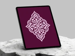 وکتور سنتی نشان یاسی رنگ
