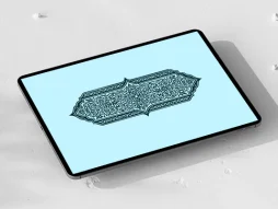 طرح قلمدان رنگی نقوش سنتی