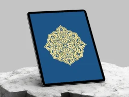 وکتور نقوش سنتی نشان ساده