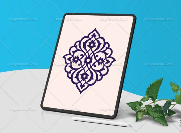 وکتور نشان اسلیمی و ختایی