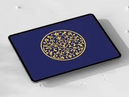 وکتور دایره نقوش ساده تذهیب