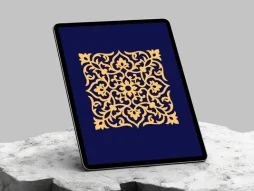 وکتور موتیف المان سنتی رنگی