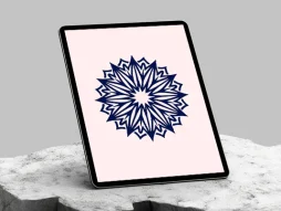 وکتور نشان خلاقانه ساده