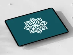 وکتور نشان دانه برف