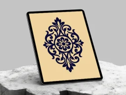 وکتور المان ساده طرح نشان