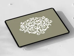 وکتور نقوش سنتی طرح قلب