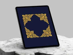 وکتور حاشیه طرح لچک های سنتی
