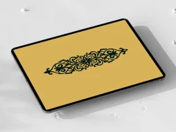 وکتور قلمدان نقوش سنتی