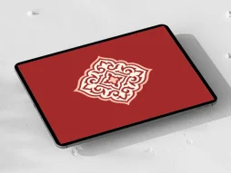 وکتور نقوش سنتی طرح نشان رنگی