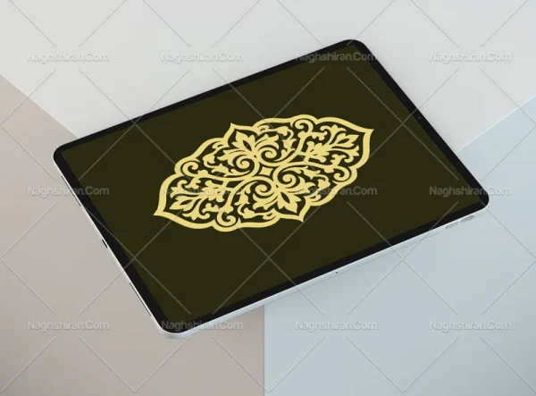 وکتور ترنج سنتی رنگی