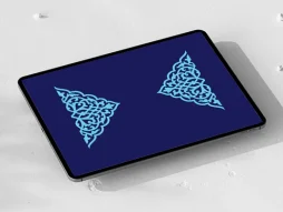 وکتور طرح نیم ترنج سنتی
