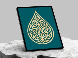 وکتور طرح قطره نشان رنگی سنتی