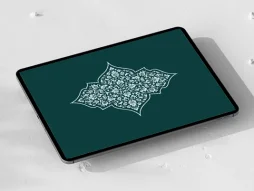 وکتور طرح ترنج نقوش ختایی