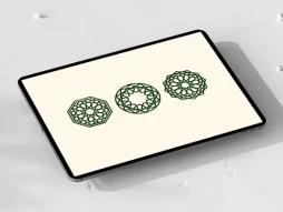 وکتور سه عددی نشان هندسی