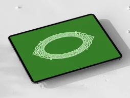 وکتور حاشیه گره چینی و اسلیمی
