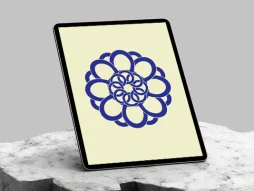 وکتور المان طرح گل خلاقانه