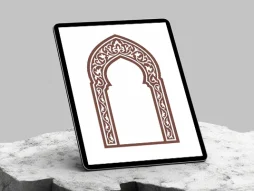 وکتور محراب حاشیه سنتی