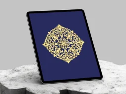 وکتور طرح سنتی رنگی نشان