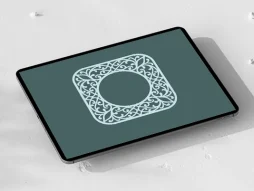 وکتور حاشیه مربع نقوش سنتی