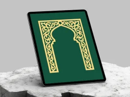 وکتور طرح محراب نقش و نگار سنتی