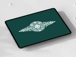 وکتور طرح سفید نشان سنتی
