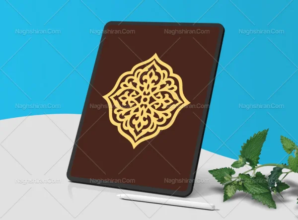 وکتور نشان و المان سنتی رنگی