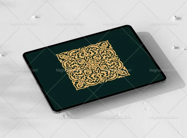 وکتور موتیف نقوش ختایی و سنتی