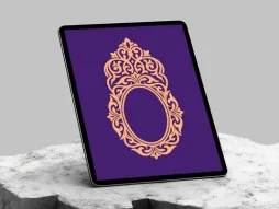 وکتور حاشیه خلاقانه سنتی