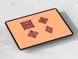 وکتور نشان طرح ترنج المان سنتی