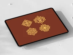 وکتور نشان 4 عددی سنتی