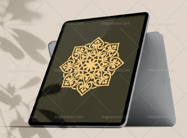 وکتور نشان نقوش و المان سنتی