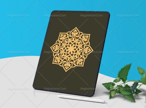 وکتور نشان نقوش و المان سنتی