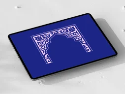 وکتور طرح محراب گل و برگ سنتی