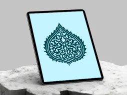 وکتور نشان نقوش و المان سنتی رنگی